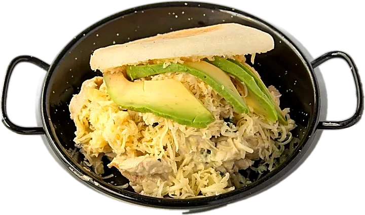 Arepa reina pepiada