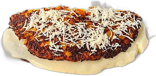 Cachapa de queso de mano